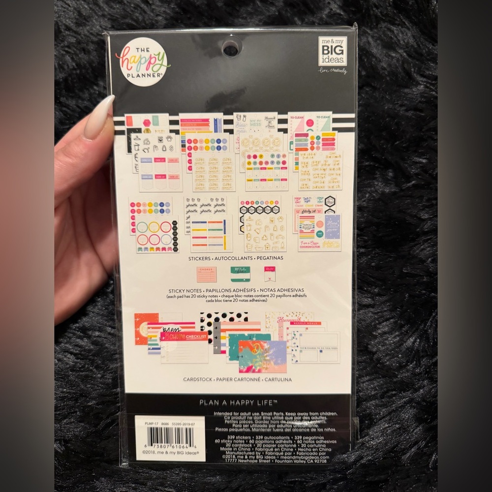 Happy Planner Household Stickers & Sticky Notes Set - Picture 2 of 2